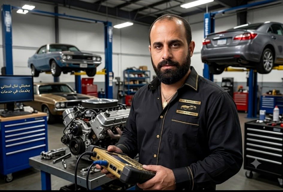 Auto Mchaick Corporation mechanic in an automotive workshop